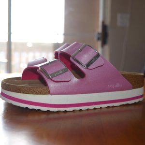 Birkenstock Arizona Platform by Papillio